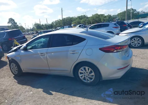 2017 Hyundai Elantra Se из США, поврежденный, VIN KMHD74LF1HU388831